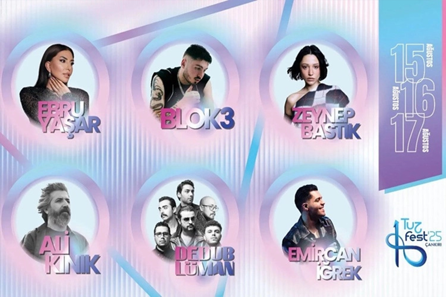 ÇANKIRI, TUZFEST'25 İLE COŞACAK...